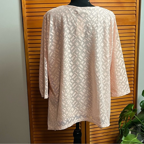 Jon & Anna Pink Top NWTS - Picture 4 of 11